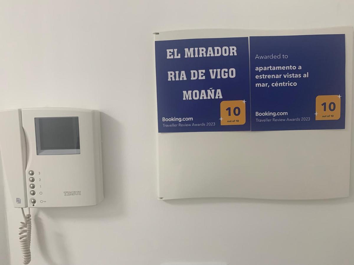 El Mirador Ria De Vigo, Apartamento Frente Al Mar, Centrico โมอาญา ภายนอก รูปภาพ