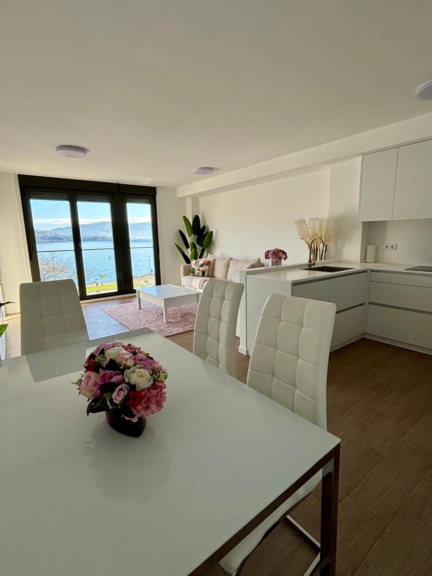 El Mirador Ria De Vigo, Apartamento Frente Al Mar, Centrico โมอาญา ภายนอก รูปภาพ