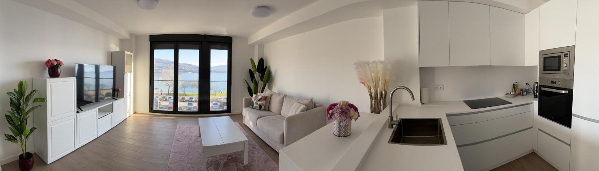 El Mirador Ria De Vigo, Apartamento Frente Al Mar, Centrico โมอาญา ภายนอก รูปภาพ